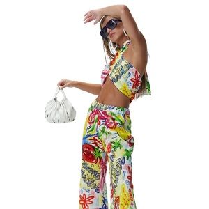 ✨BRAND NEW✨ Linen Dotta Top in Pastel Print from Simon Miller